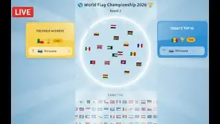 World Flag Championship 2026 | Flag Race