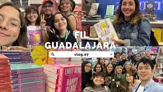 vlog en FIL GUADALAJARA 2023 | viendo libros y encontrando amigos lectores 💕