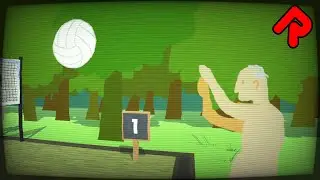 Retired Men's Nude Beach Volleyball League gameplay (Steam version)