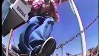 Christian Hosoi chain surfing and skateing vert
