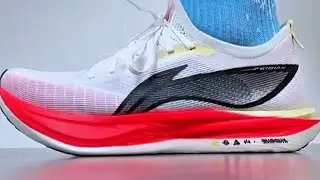 🔥Comfort or Balance? Testing the Li-Ning Feidian 5 Elite Running Shoes! #fypシ゚ #liningshoes