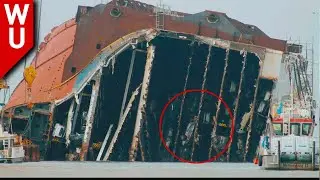 MASSIVE SALVAGE OPERATION : The MV GOLDEN RAY