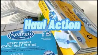 Haul Action sp&eacute;cial produits d'entretien + test produit #action