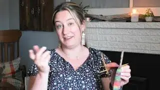 Latah Valley Fiber Co ~ Episode Nineteen, Knitting a hat with dog hair and a little Macram&eacute;.