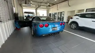 Jetstream Blue C6 Z06 Cold Start