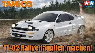 Angebot der Woche - Toyota Celica GT-Four ST185 Tamiya - TT-02 Rally tauglich machen mit Kress