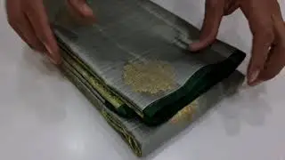 pure kanjivaram silk &bull; Double warp Gold jarie weaving Butta &bull; Rich pallu &bull; Unique two thread weaving
