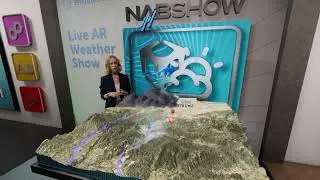 2025 NAB SHOW - Brainstorm Live Demo with ARCAM / IO.BOT and InfinitySet for talent teleportation