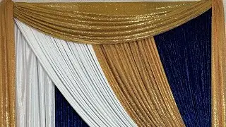 FULL VIDEO slow Let&rsquo;s CHANGE the LOOK of this backdrop design!!!