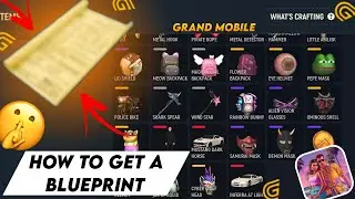 How to get a crafting blueprint in Grand mobile | Grand arena crafting blueprint Grand mobile Hindi