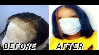 MY FIRST BOB WIG ! + Honest Khayiyyah Hair Review