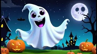The Floating Ghost Goes on a Funny Hunting Adventure | Cute and Fun Kids Nursery Rhyme Animation