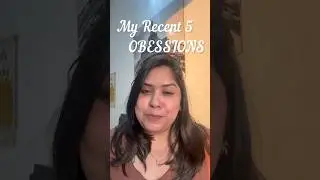 My Recent 5 #obsessions 🫰🏻✨ #ytshorts #youtubeshorts#myfavorite #mymetime #mytherapy #myhobbies