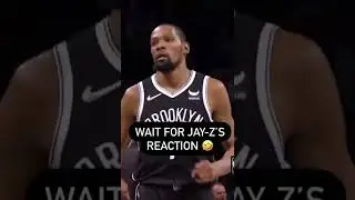 Jay-Z reaction after this bucket by KD #shorts