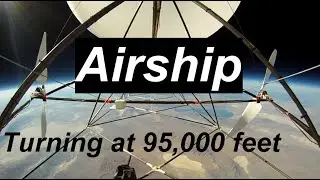 Tandem High Altitude Airship Turning