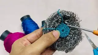 AMAZING!! Crochet Craft Ideas | DIY - crochet scrubbing pattern