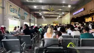 Caticlan (Boracay) Airport - Departure hall 🙄