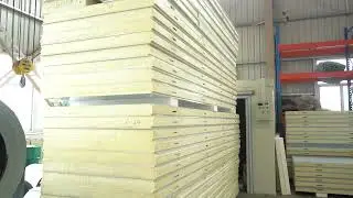 Polyurethane sandwich Insulation board foam panel