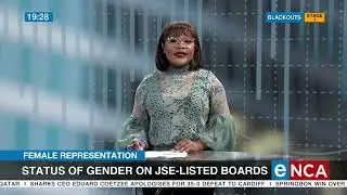 Female Representation | Status of gender on JSE-listed boards