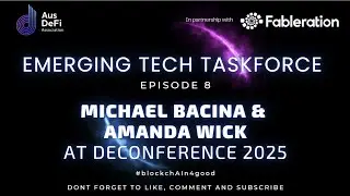 BlockchAIn4good - Episode 8 - Amanda Wick and Michael Bacina
