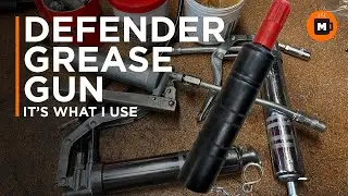 Land Rover Push style grease gun. Recommended for the Defenders nipples.