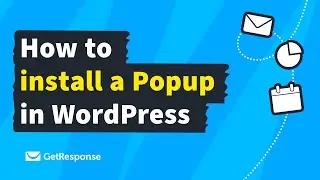 How to install a Popup in WordPress | GetResponse Tutorial