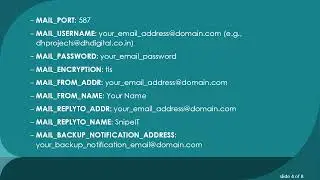 How to Fix Unable to Send Mail Error Using Office 365 SMTP in Snipe IT PHP