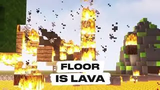 Minecraft mod Floor is Lava Mod