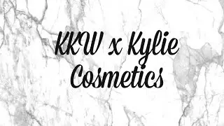 KKW X Kylie Cosmetics
