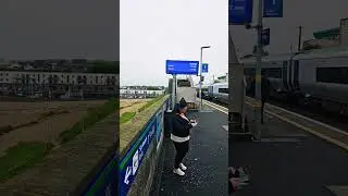 Beach vibes #ireland #train #beach#viral #ytshorts #amazing #sea #railway #shorts #reels #wow#indian