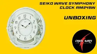 Seiko Wave Symphony Clock AM249W - UNBOXING