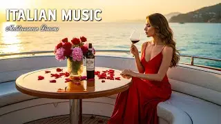 Italian Vibes & Mediterranean Music 🎶 Italian Vibes with Amalfi Coast & Lake Como in 4K UHD
