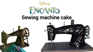 3D hyper realistic sewing machine cake | Mirabel Encanto sewing machine cake  