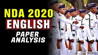 NDA Exam 2020 English Paper Analysis