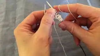 Knitting Victorian Lace Demonstration--not a tutorial