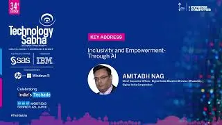 EC | Amitabh Nag, Digital India Bhashini Division | Technology Sabha Jaipur | 25th August 2023