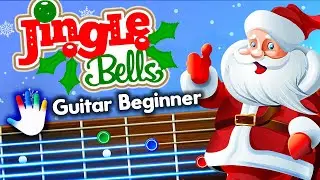 Jingle Bells Guitar Lessons for Beginners James Lord Pierpont Tutorial | Easy Christmas Chords