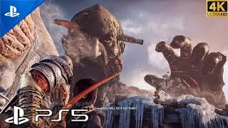 The Giant Monster Hunter (Ending) | Cinematic Ultra Graphics [4K 60FPS HDR] Gameplay | GOD OF WAR