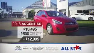 All Star Hyundai - October 2016 Commercial - Road To Recovery