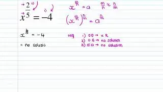 Sum #9: Equations With Rational Exponents (Grade 11)