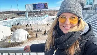 LARGEST ICE MAZE IN THE WORLD! 🌎