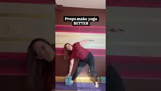 You aren't failing at yoga for using props
