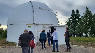 Foote Loose Visits Steward Observatory on Mt Lemmon
