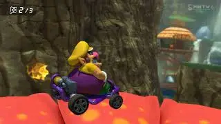 The octane Cup Wario- Pipe Frame- GLA Tires- Cloud Glider