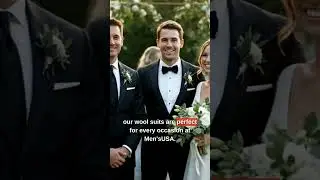 Men&rsquo;s Wool Suits That Never Go Out of Style #mensusa #trending #suit #mensfashion #viralvideo