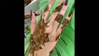 Arabic Henna😍#henna #YT #mehendi #hennaart #hennalover credit unknown #arabichenna #arabicdesign