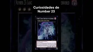 Curiosidades de Number 23 | Curiosidades de las Cartas de Yu-Gi-Oh! ZEXAL #shorts