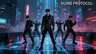 NUMB // PROTOCOL (넘 프로토콜) | Dark K-Pop | Male Vocals  #darkmusic #music #kpop
