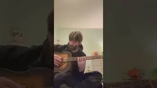 Self teaching blues Melody #acoustic #guitar #blues #melody #selftaught