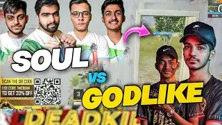 🚀SOUL VS GODLIKE 💛 4V4 | GODL CLUTCHGOD IS BACK 🔥
